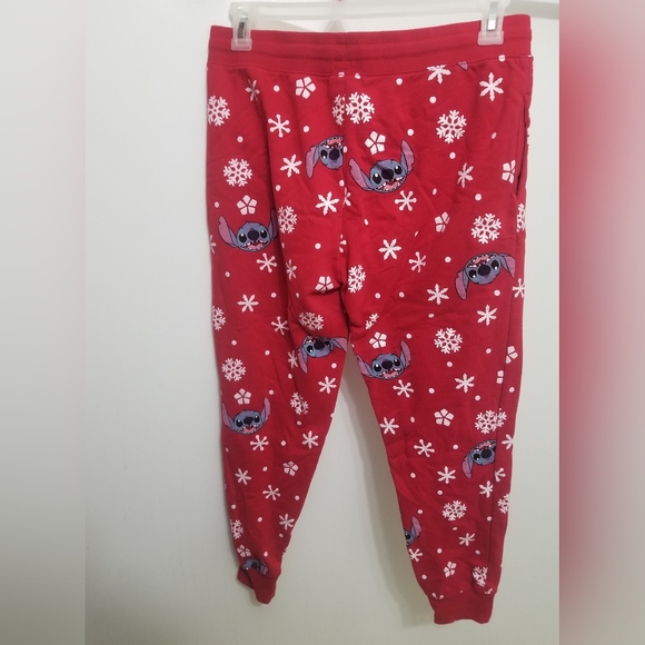 Cute EUC Stitch winter pj pants- w pockets! - Picture 7 of 7
